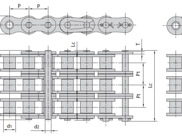 Цепь 08A-3